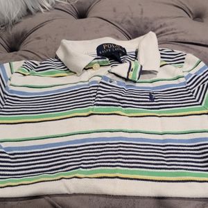 Boys Strip Polo